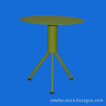 Colorful tea metal table, modern design